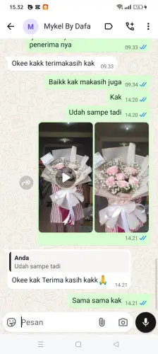 Testimonial Buket Bunga panacaran
